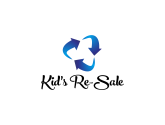 Kid’s Re-Sale logo design by N3V4