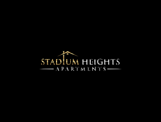 Stadium Heights Apartments logo design by mbah_ju
