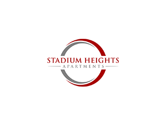 Stadium Heights Apartments logo design by ndaru