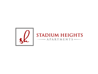 Stadium Heights Apartments logo design by ndaru
