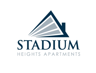 Stadium Heights Apartments logo design by Marianne