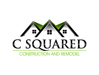 C Squared Construction and Remodel  logo design by torresace