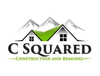 C Squared Construction and Remodel  logo design by AamirKhan
