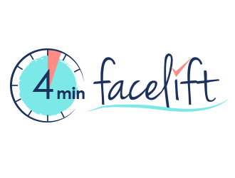 4 minute Facelift .com logo design by BeDesign