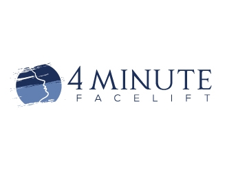 4 minute Facelift .com logo design by MUSANG