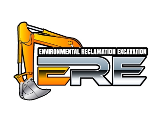 ERE Environmental Reclamation Excavation logo design by uttam