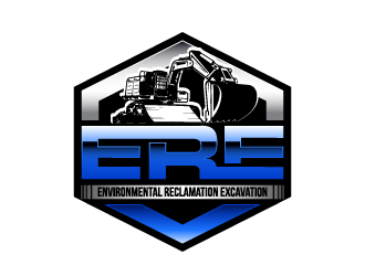ERE Environmental Reclamation Excavation logo design by PRN123