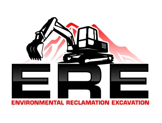 ERE Environmental Reclamation Excavation logo design by AamirKhan
