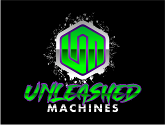 Unleashed Machines logo design by cintoko