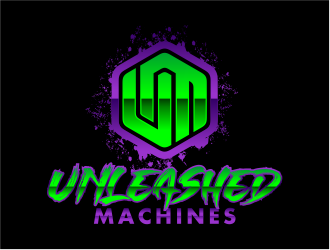 Unleashed Machines logo design by cintoko