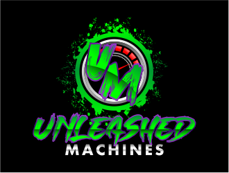 Unleashed Machines logo design by cintoko