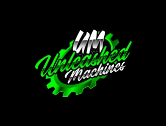 Unleashed Machines logo design by usashi