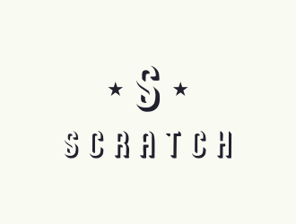 Scratch logo design by goblin