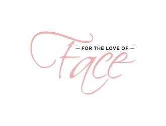 For The Love of Face logo design by BrainStorming
