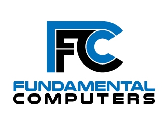 Fundamental Computers  logo design by logographix