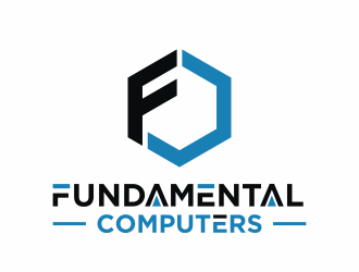 Fundamental Computers  logo design by agus