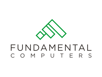 Fundamental Computers  logo design by restuti
