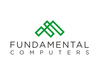 Fundamental Computers  logo design by restuti