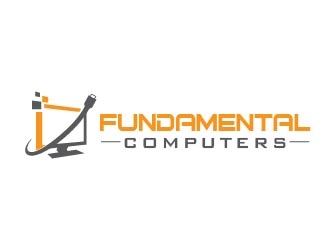 Fundamental Computers  logo design by usef44