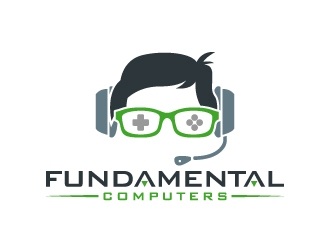 Fundamental Computers  logo design by karjen