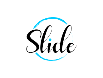 slide logo design by ubai popi