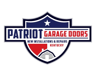 Patriot Garage Doors logo design by REDCROW