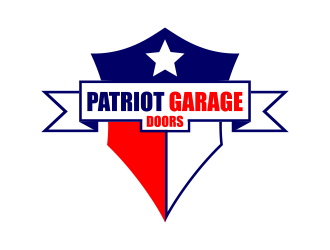 Patriot Garage Doors logo design by ubai popi