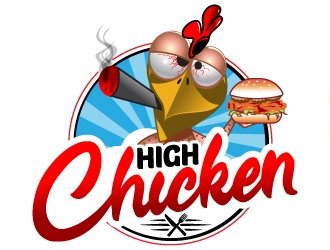 High Chicken  logo design by Suvendu
