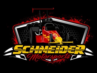 Schneider Motorsports logo design by daywalker