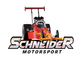 Schneider Motorsports logo design by ozenkgraphic