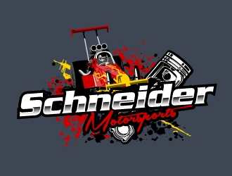 Schneider Motorsports logo design by AamirKhan