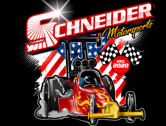 Schneider Motorsports logo design by Suvendu