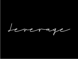 Leverage  logo design by nurul_rizkon