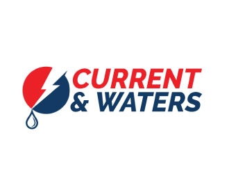 Current & Waters logo design by KreativeLogos