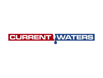 Current & Waters logo design by N3V4