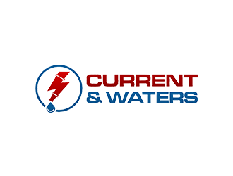 Current & Waters logo design by Rizqy
