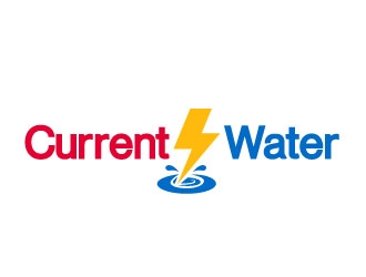 Current & Waters logo design by Ryce