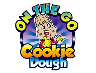 On The Go Cookie Dough logo design by DreamLogoDesign