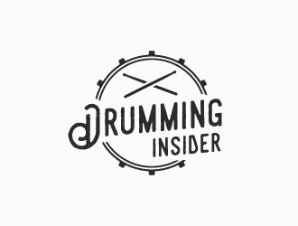 Drumming Insider logo design by Janee