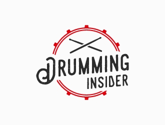 Drumming Insider logo design by Janee