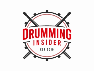 Drumming Insider logo design by Janee