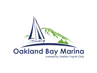 Oakland Bay Marina, owned by Shelton Yacht Club logo design by dhe27