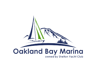 Oakland Bay Marina, owned by Shelton Yacht Club logo design by dhe27