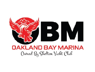 Oakland Bay Marina, owned by Shelton Yacht Club logo design by KreativeLogos