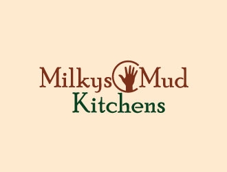 Milkys Mud Kitchens logo design by Kabupaten