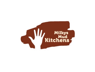 Milkys Mud Kitchens logo design by Kabupaten