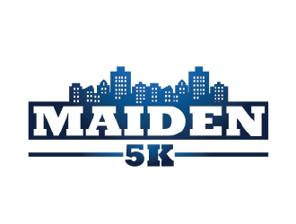 MAIDEN 5K logo design by KreativeLogos