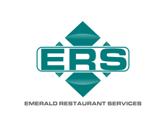 Emerald Restaurant Services logo design by Greenlight