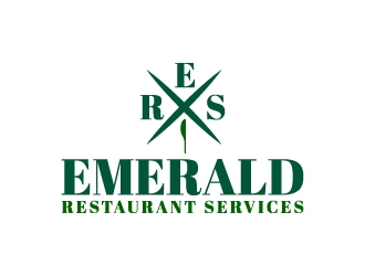 Emerald Restaurant Services logo design by aryamaity