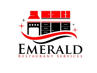 Emerald Restaurant Services logo design by AamirKhan